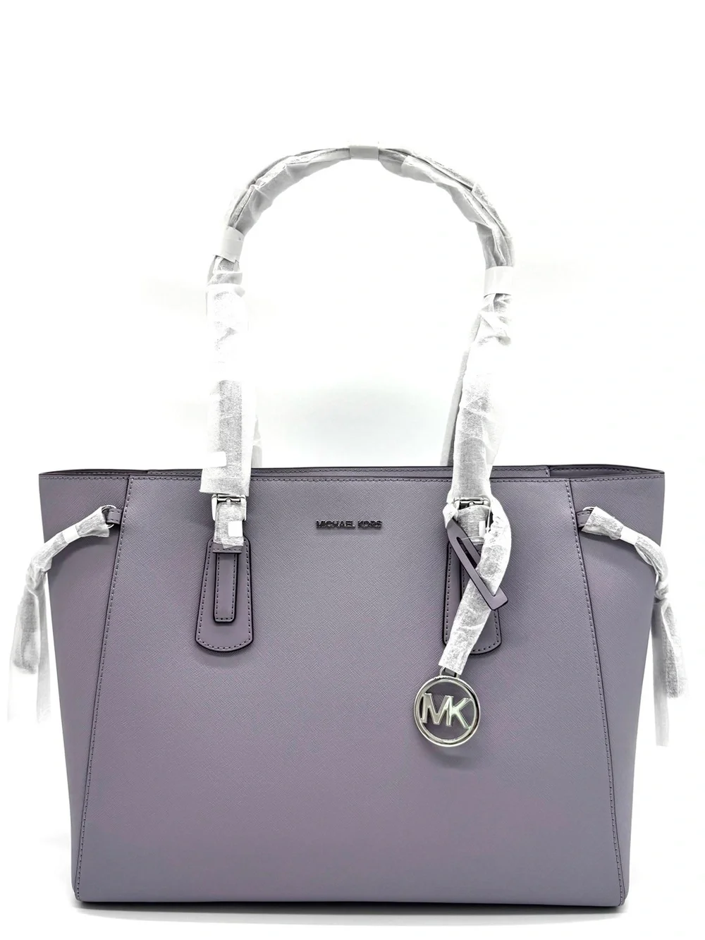 Michael Kors Voyager Large Leather Tote Bag - Lilac